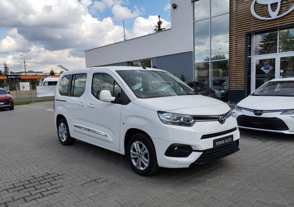 Toyota Proace City Verso cena 85500 przebieg: 130950, rok produkcji 2020 z Orzysz małe 379
